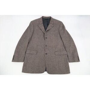 Kirsch x Ermenegildo Zegna Wool Cashmere 3 Button‎ Blazer Jacket Size 56 (46 US)
